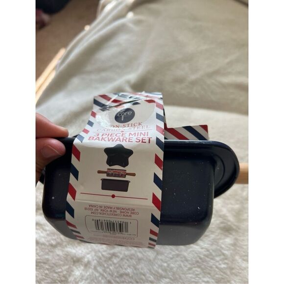 Core Kitchen 3 piece Mini Bakeware Set Patriotic Bake Set NEW - Picture 5 of 5